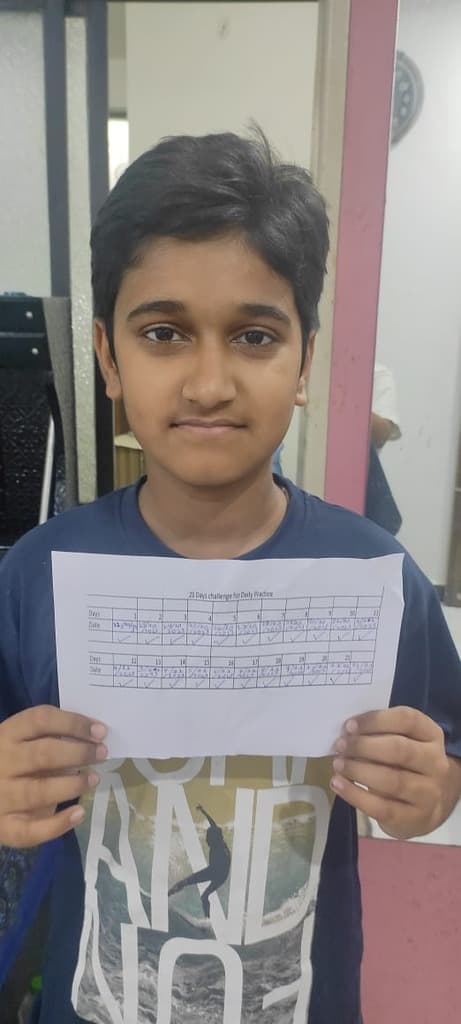 21 days practice certificate 2